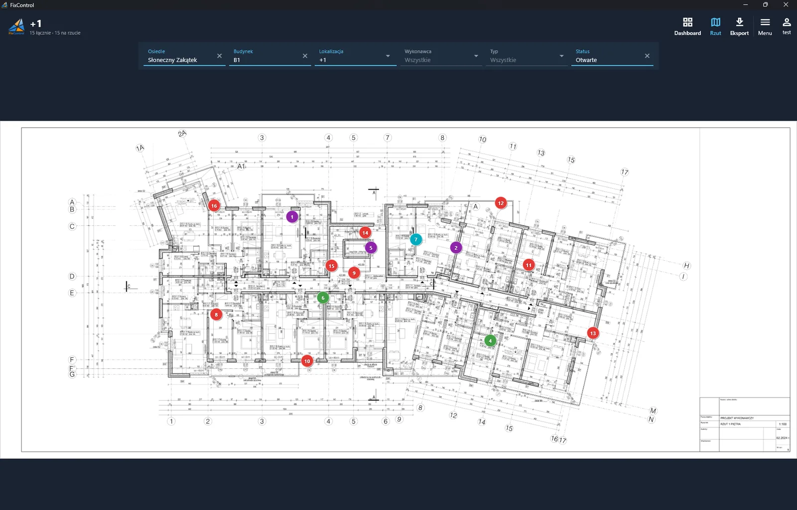 Floor plan visualization